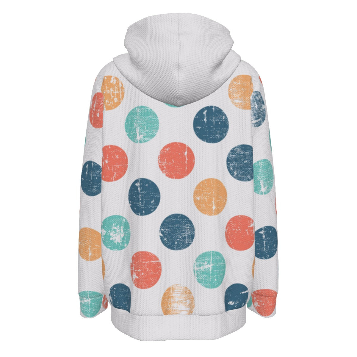 All-Over Print Women's Pullover Hoodie With Drawstring