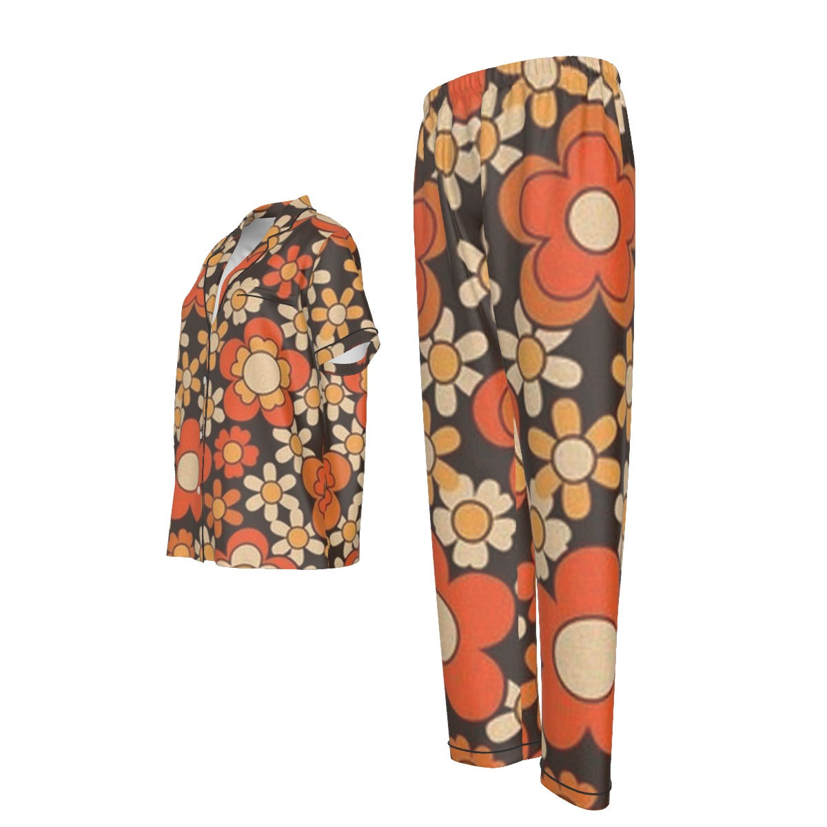 All-over print Women'S Trousers Pajamas Set