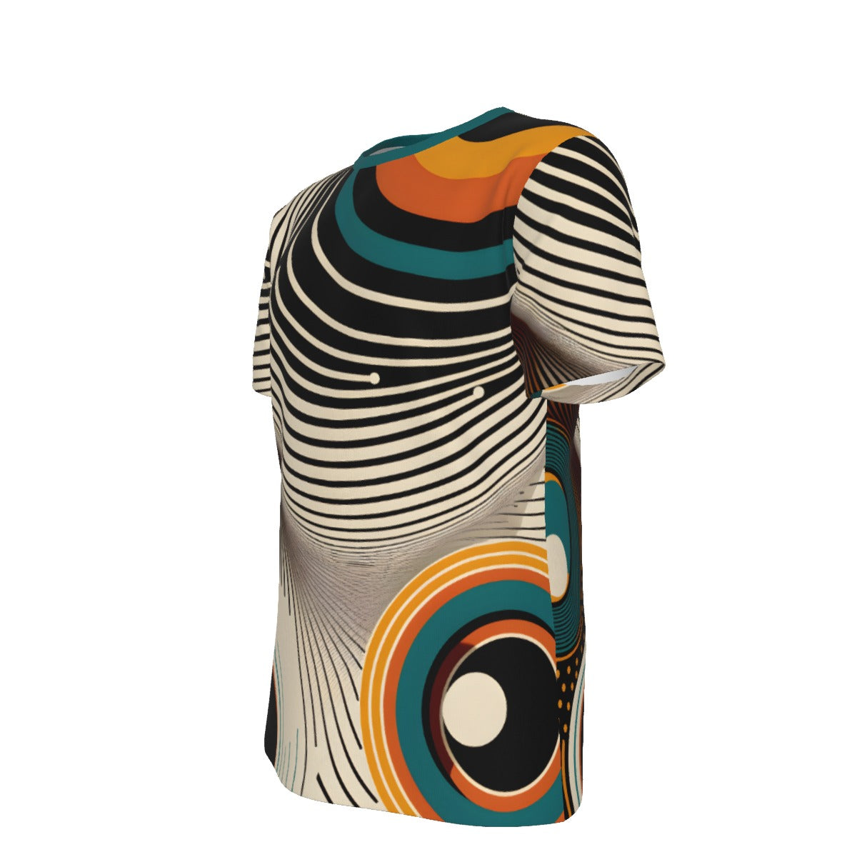 All-Over Print Men's O-Neck T-Shirt | 190GSM Cotton
