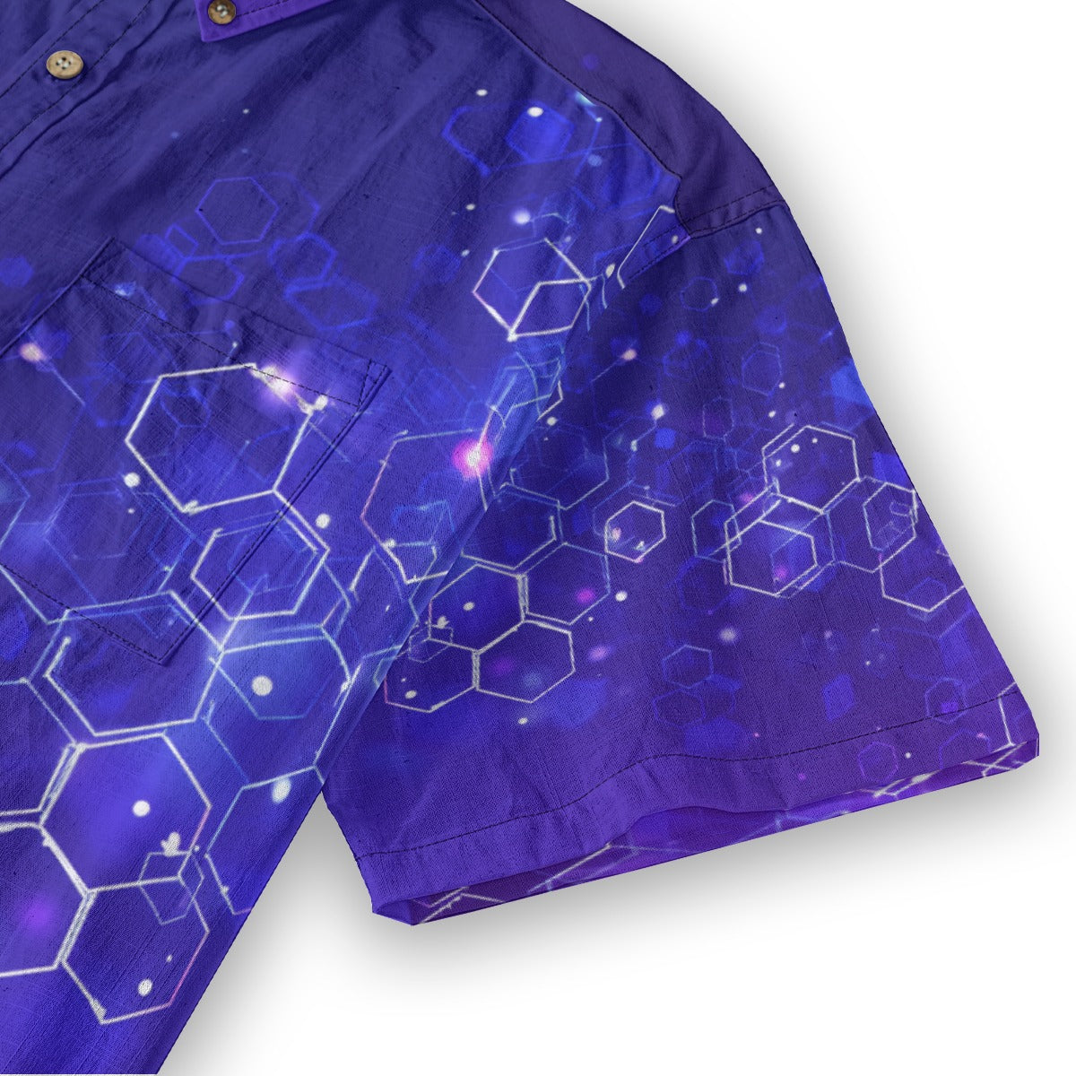 All-Over Print Men's Breathable Cotton Shirt|125GSM