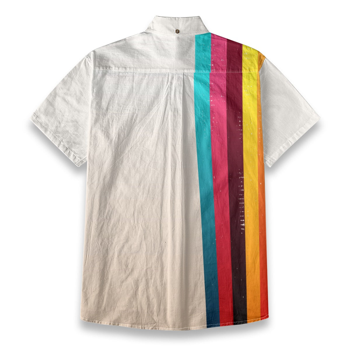 All-Over Print Men's Breathable Cotton Shirt|125GSM
