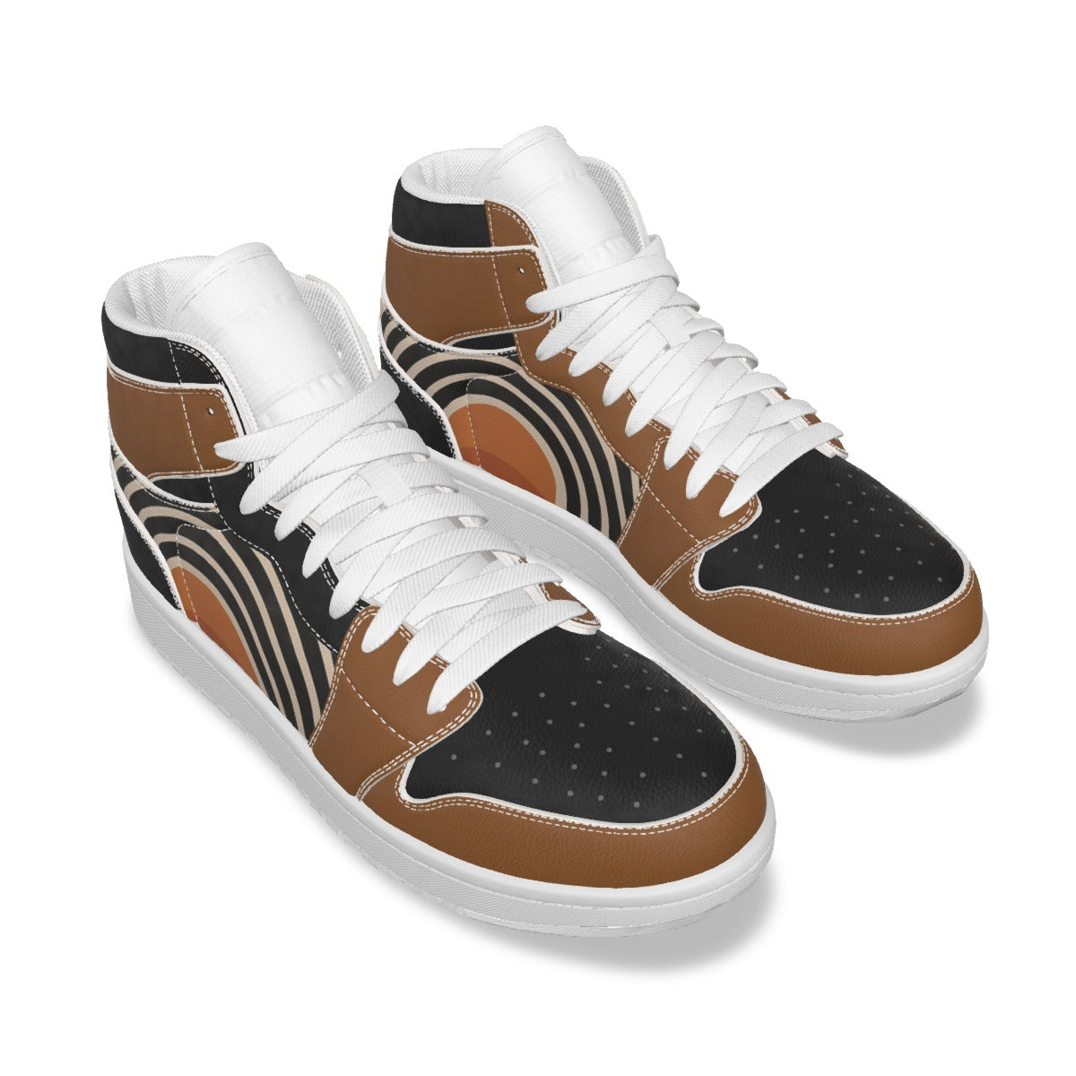 Men's Synthetic Leather Stitching Shoes