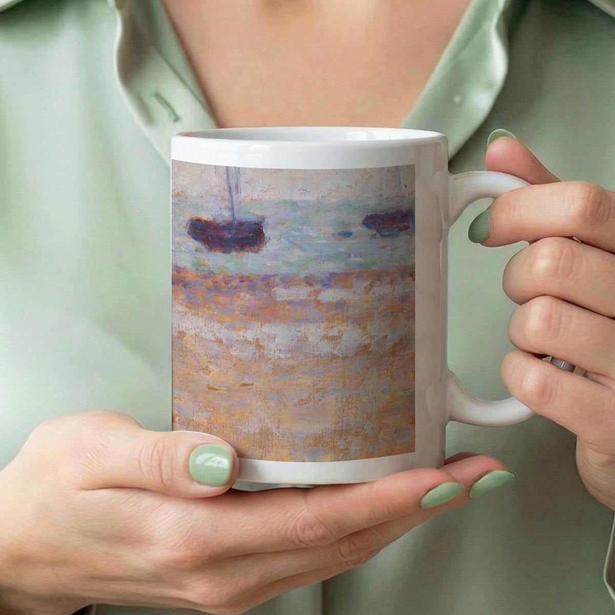 Custom Personalized All-Over Print Ceramic Coffee Mug
