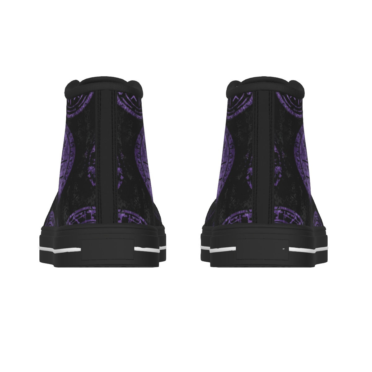Men's Breathable Canvas Sneakers with Black Sole