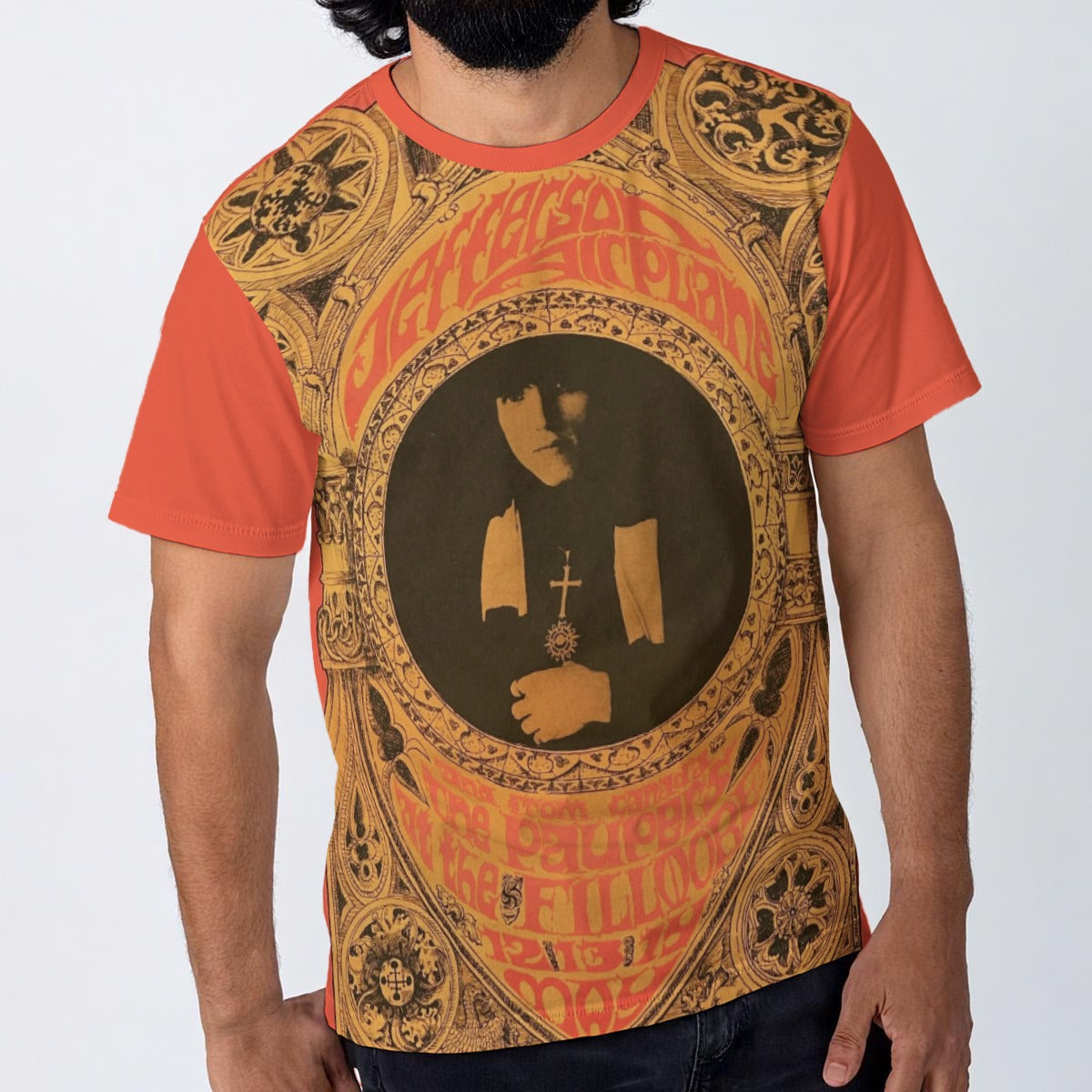 All-Over Print Men's O-Neck T-Shirt | 190GSM Cotton