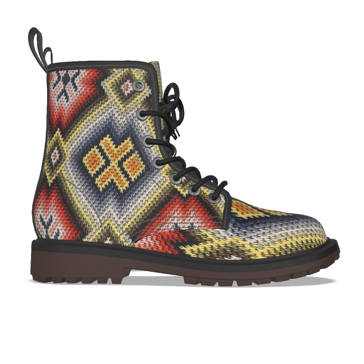 Custom Women's Martin Boots All-Over Print Short Boot