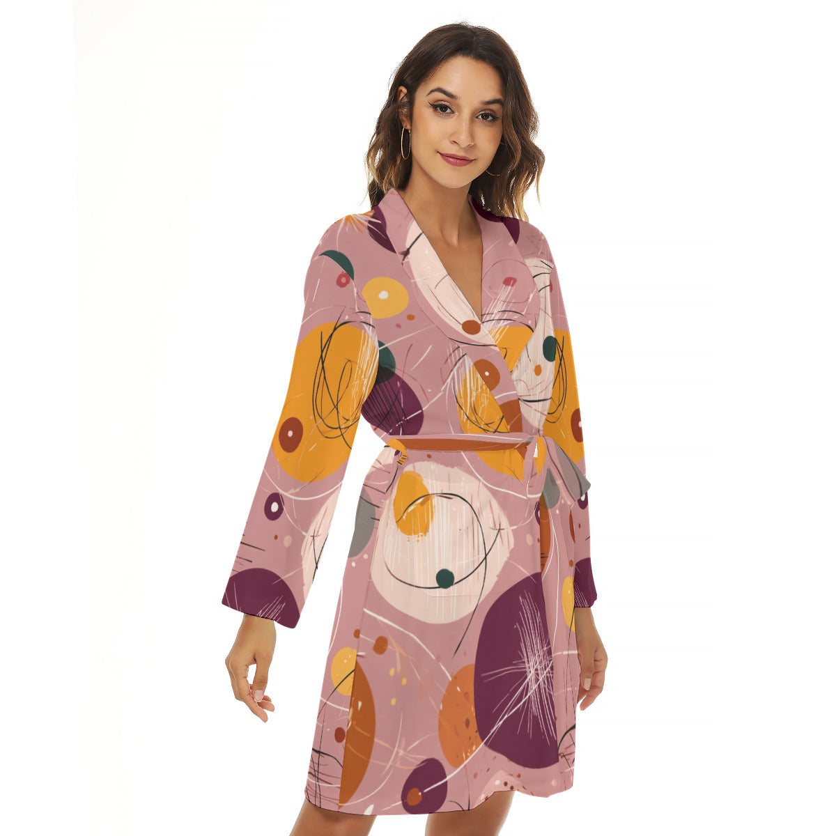 All-Over Print Women's Small Robe