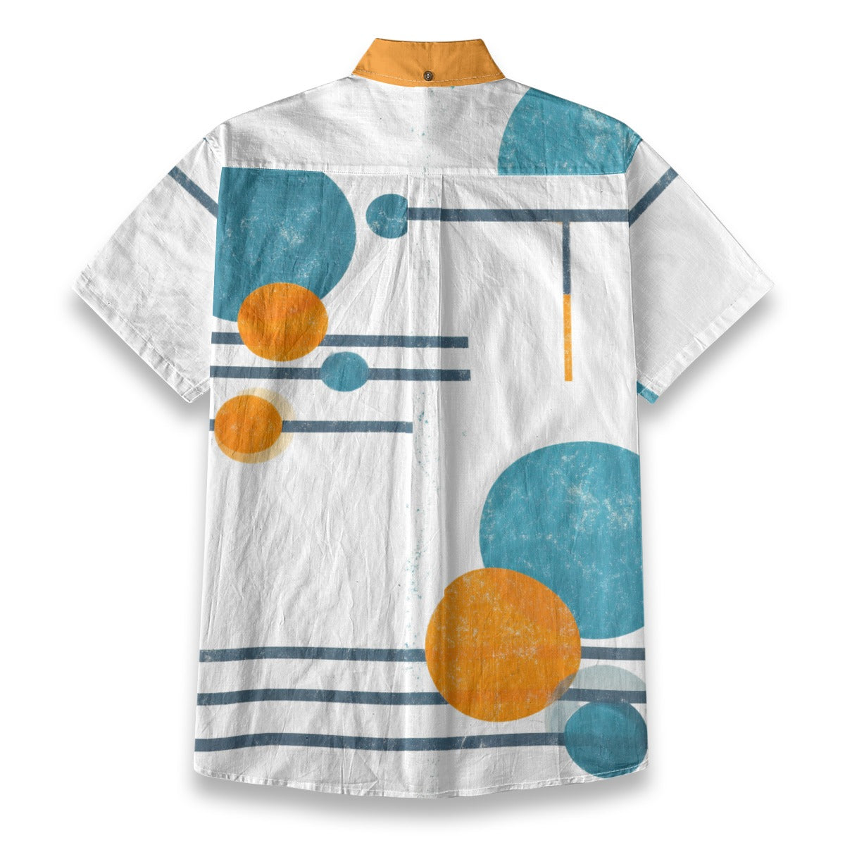 All-Over Print Men's Breathable Cotton Shirt|125GSM