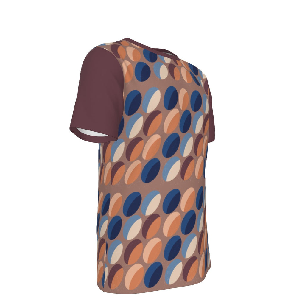 All-Over Print Men's O-Neck T-Shirt | 190GSM Cotton