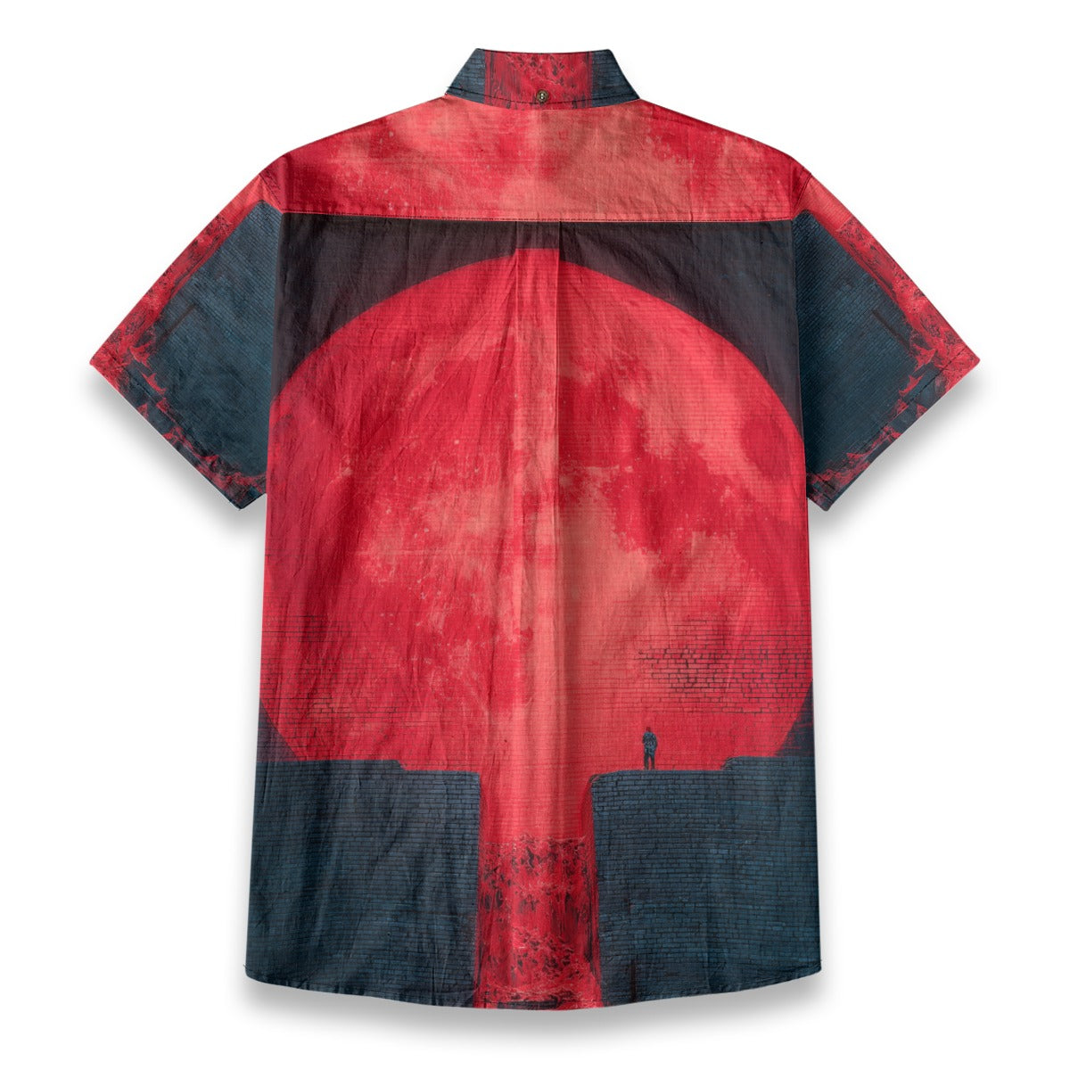 All-Over Print Men's Breathable Cotton Shirt|125GSM