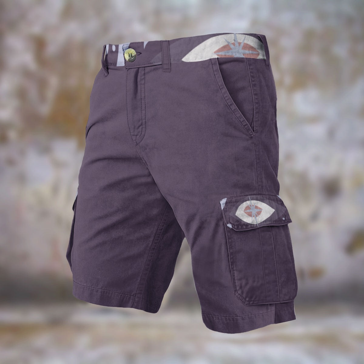 All-Over Print Men's Cargo Shorts