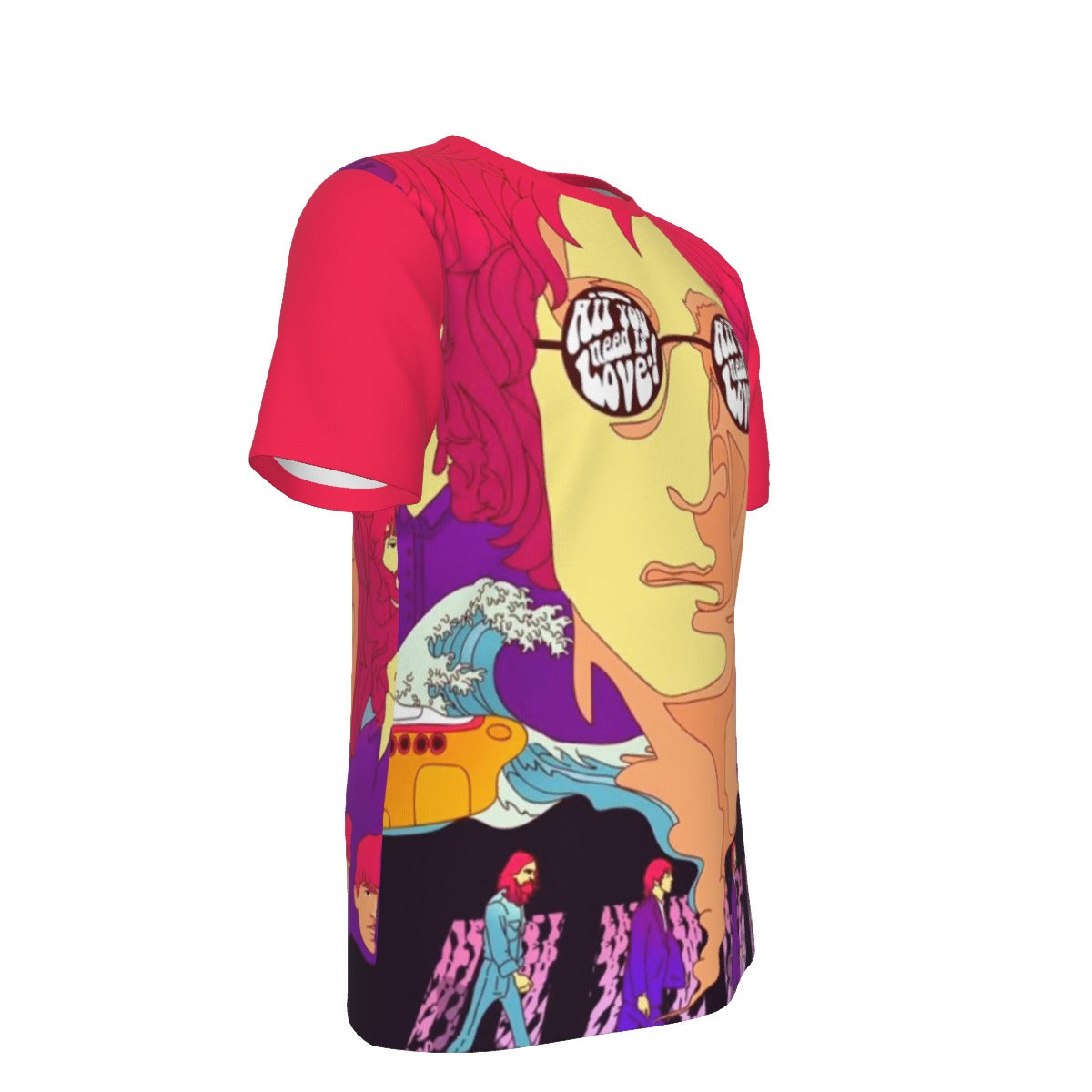 All-Over Print Men's O-Neck T-Shirt | 190GSM Cotton