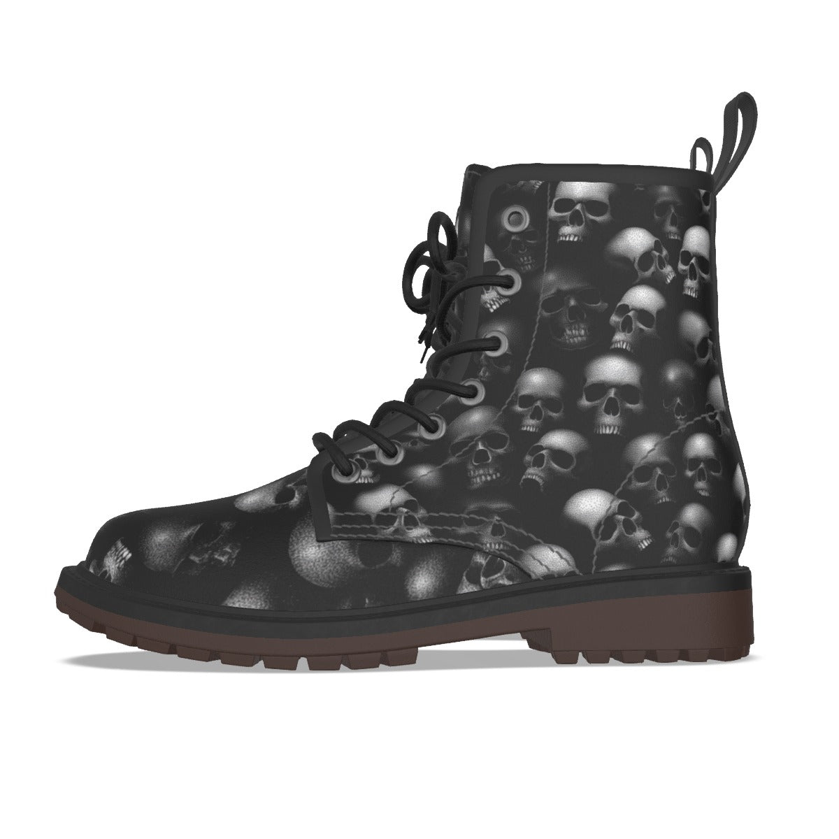 All-Over Print Men's Martin Short Boots