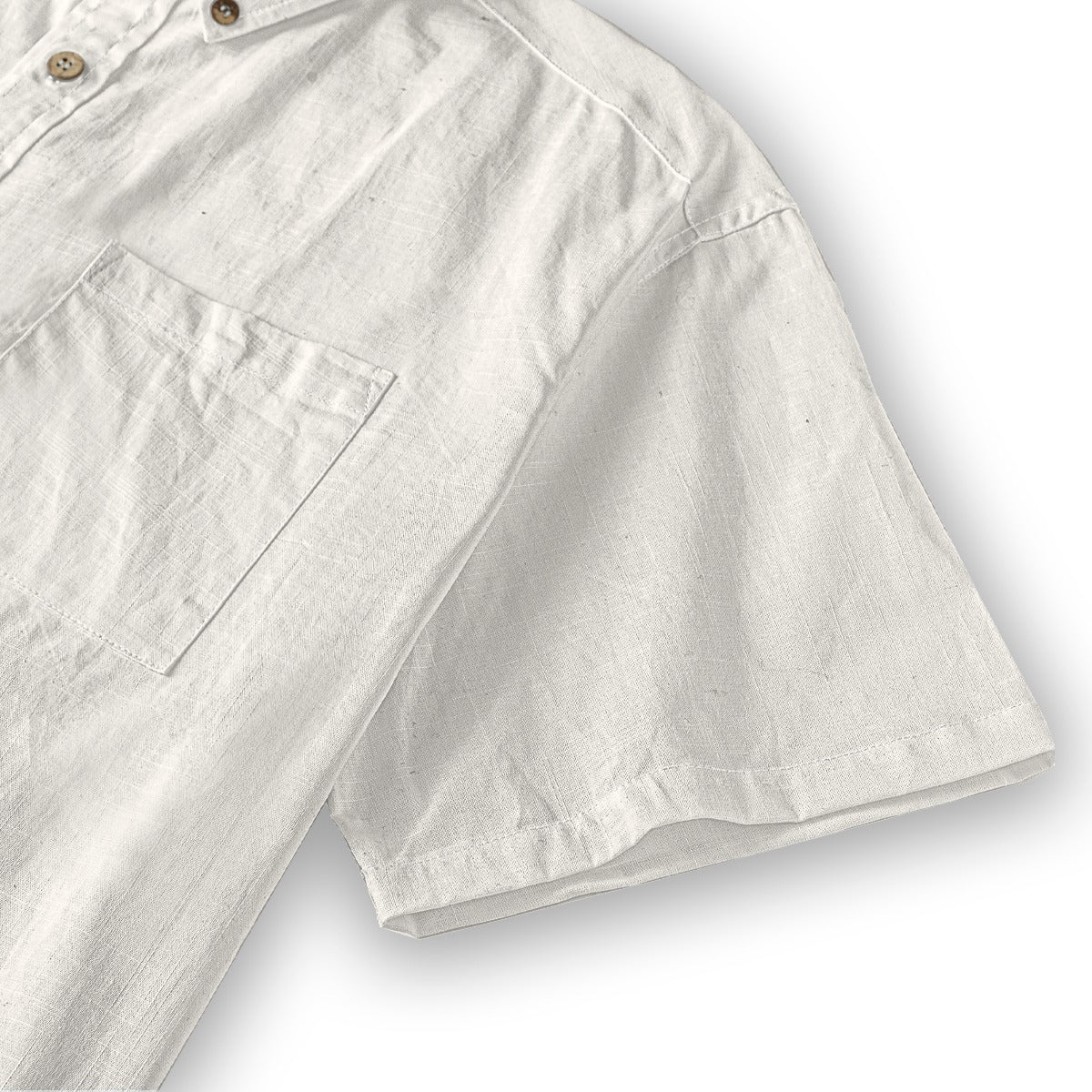 All-Over Print Men's Breathable Cotton Shirt|125GSM