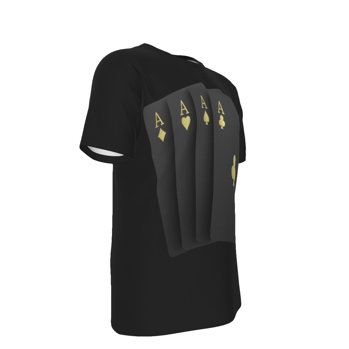 All-Over Print Men's O-Neck T-Shirt | 190GSM Cotton poker
