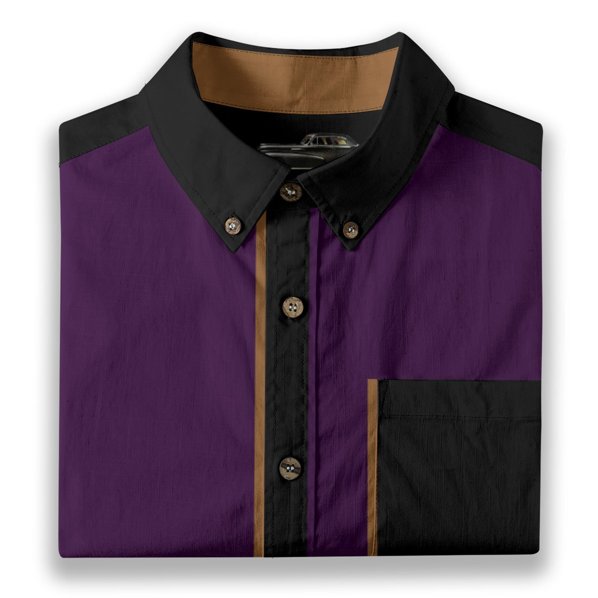 All-Over Print Men's Breathable Cotton Shirt|125GSM