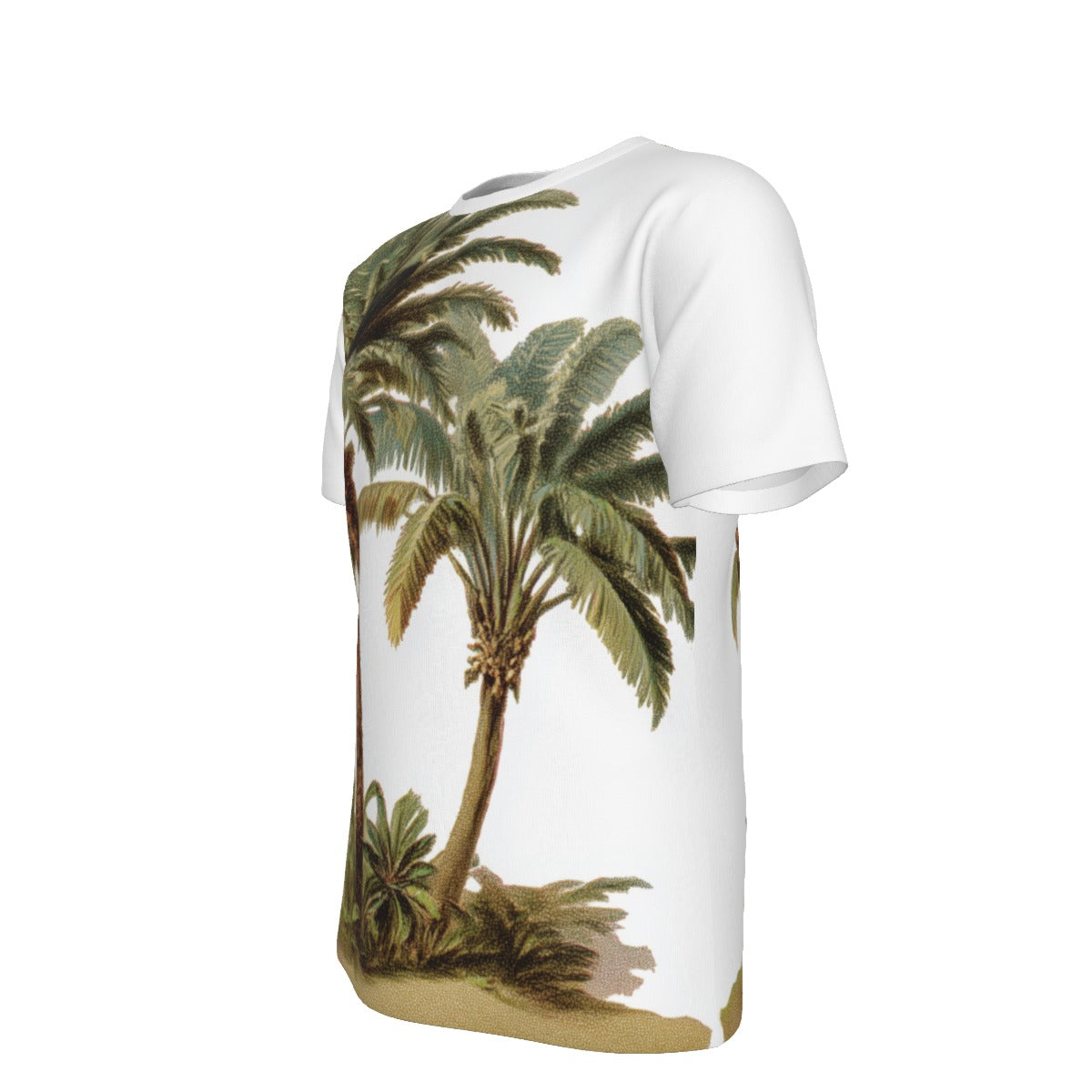All-Over Print Men's O-Neck T-Shirt | 190GSM Cotton