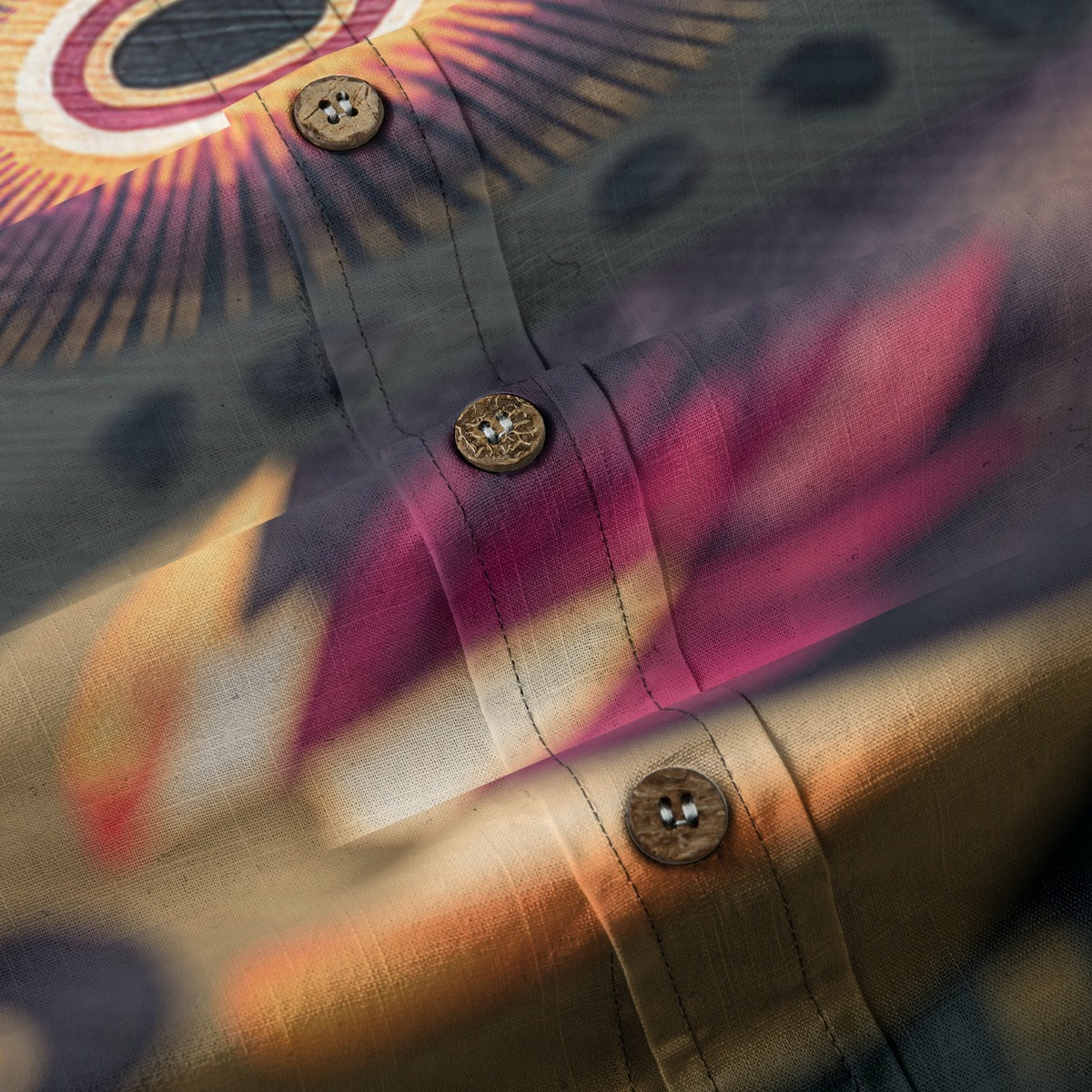 All-Over Print Men's Breathable Cotton Shirt|125GSM