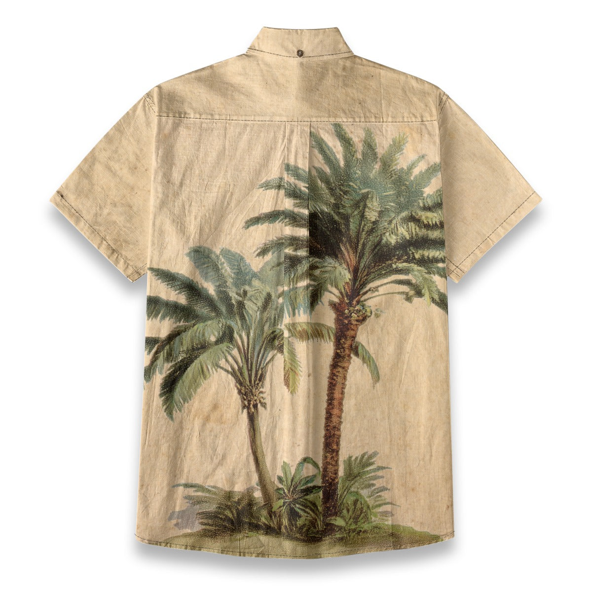 All-Over Print Men's Breathable Cotton Shirt|125GSM
