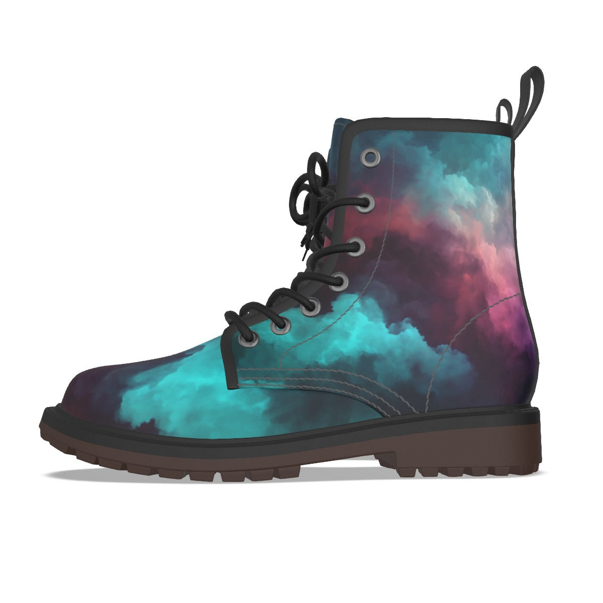 All-Over Print Men's Martin Short Boots
