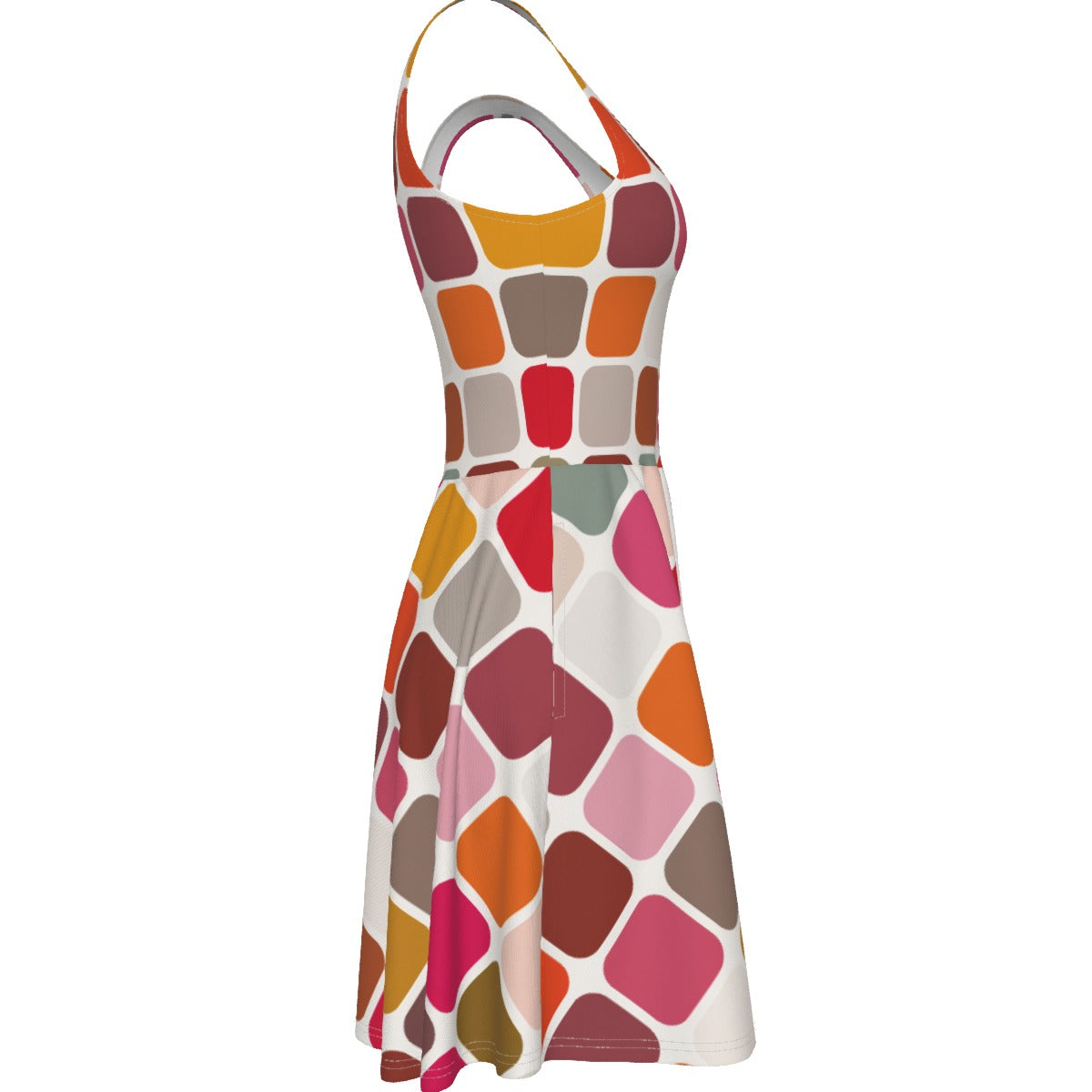 All-Over Print Women's Tank Vest Dress