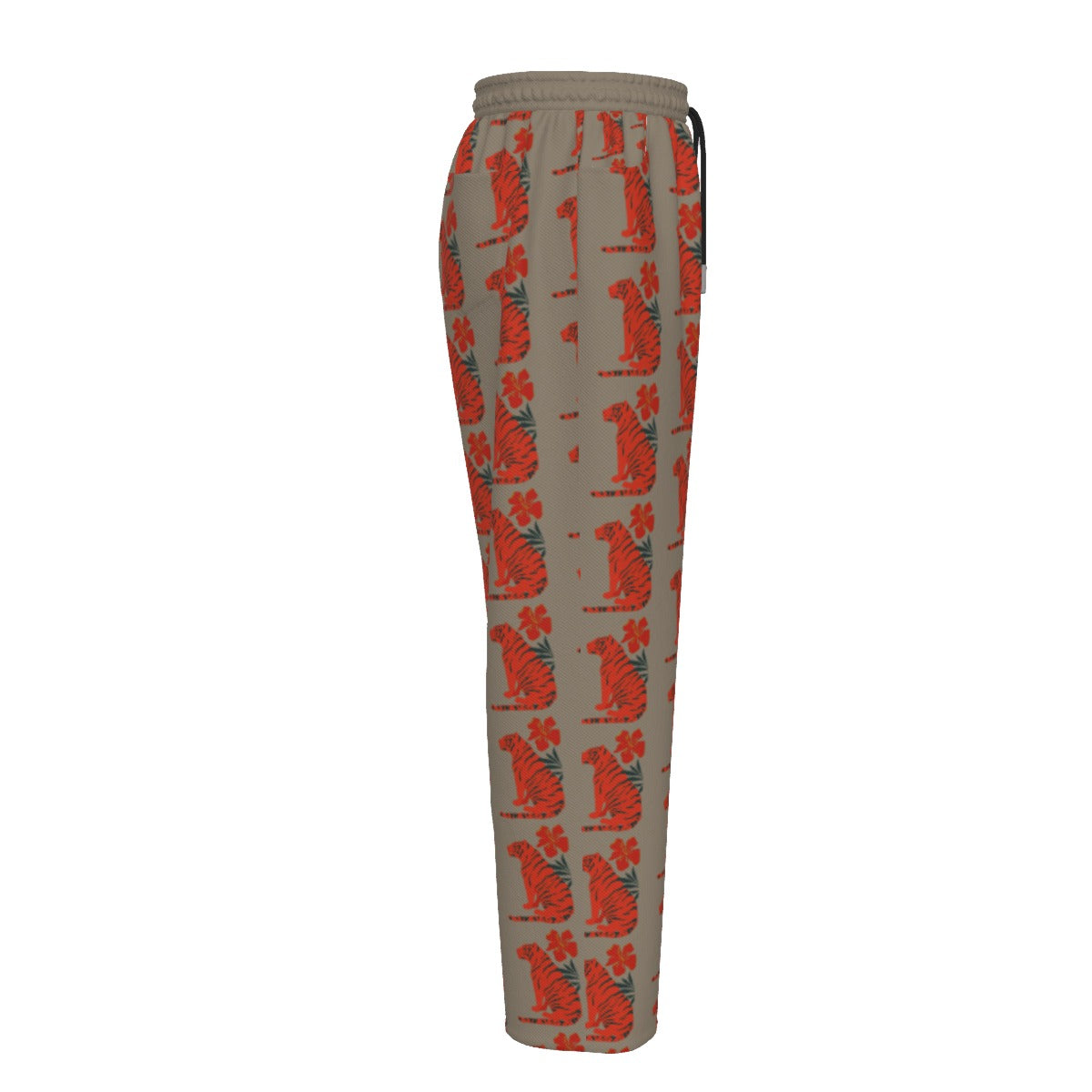 All-Over Print Unisex Straight Casual Pants | 245GSM Cotton