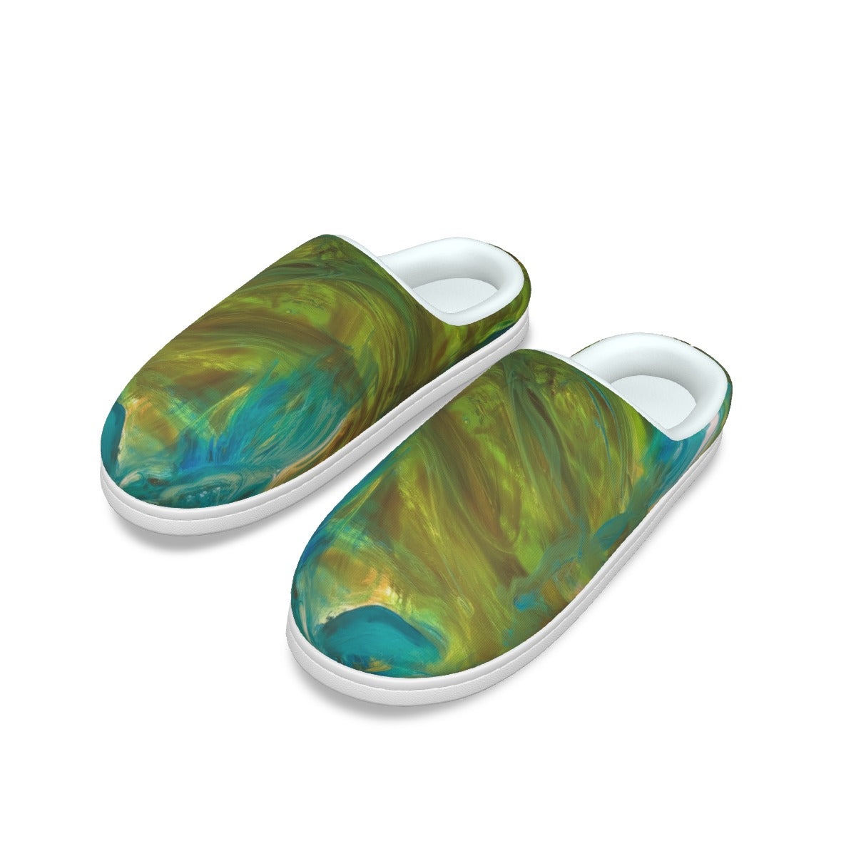 All-Over Print Women's Plush Slippers