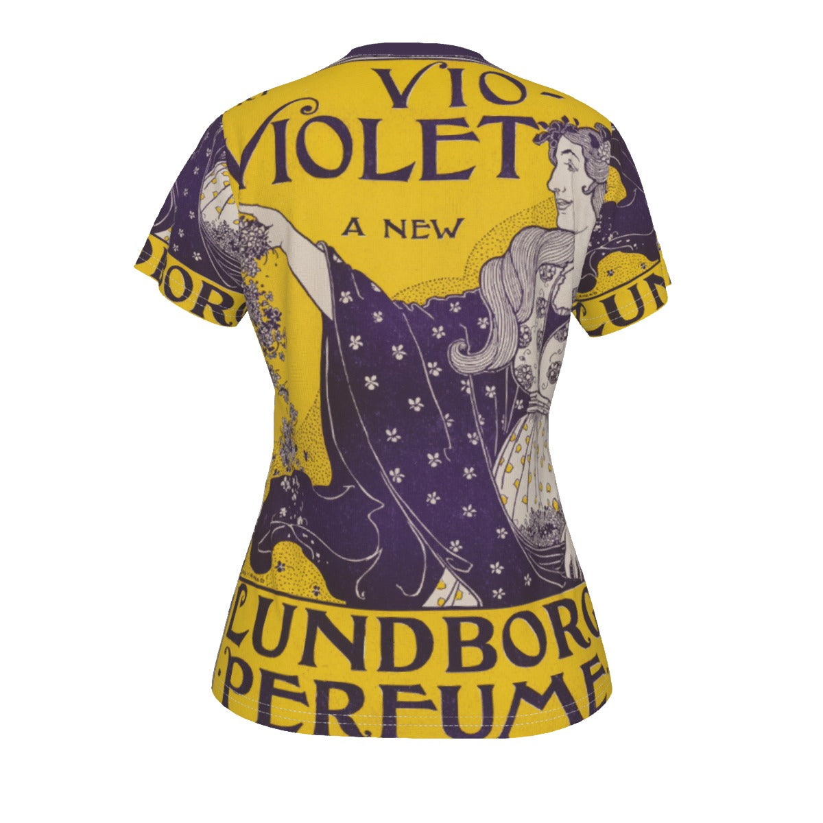 All-Over Print V-neck Women's T-shirt