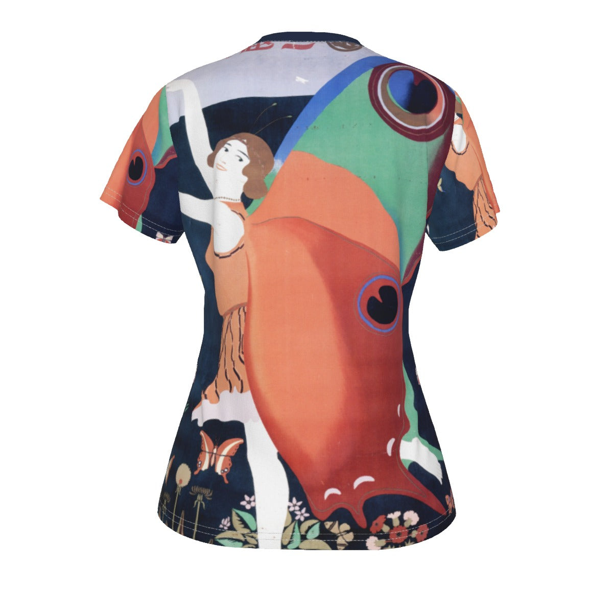 All-Over Print V-neck Women's T-shirt