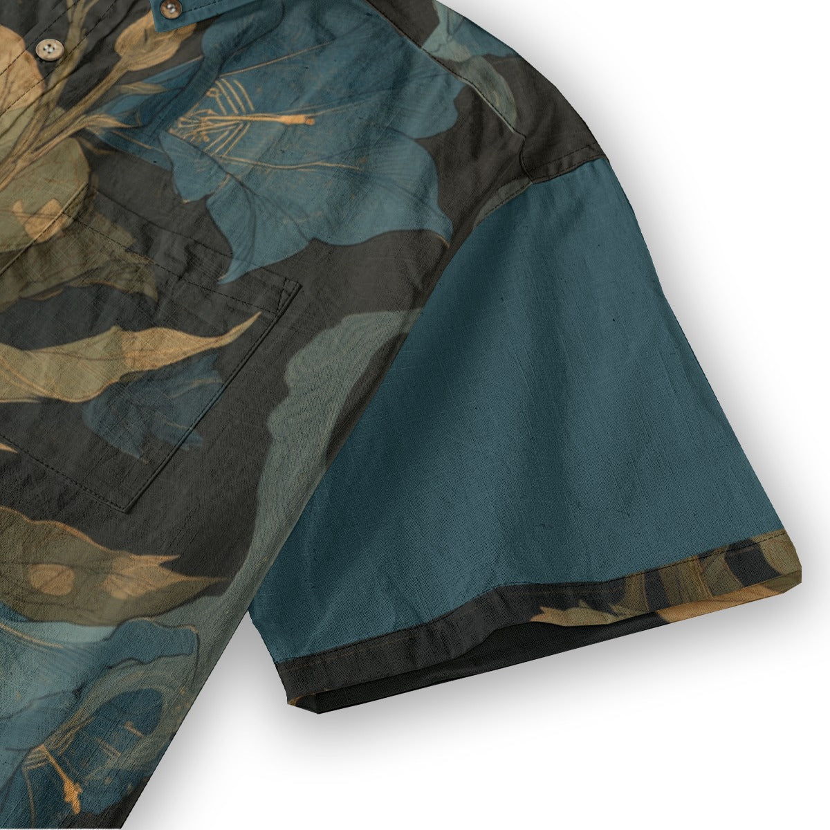 All-Over Print Men's Breathable Cotton Shirt|125GSM