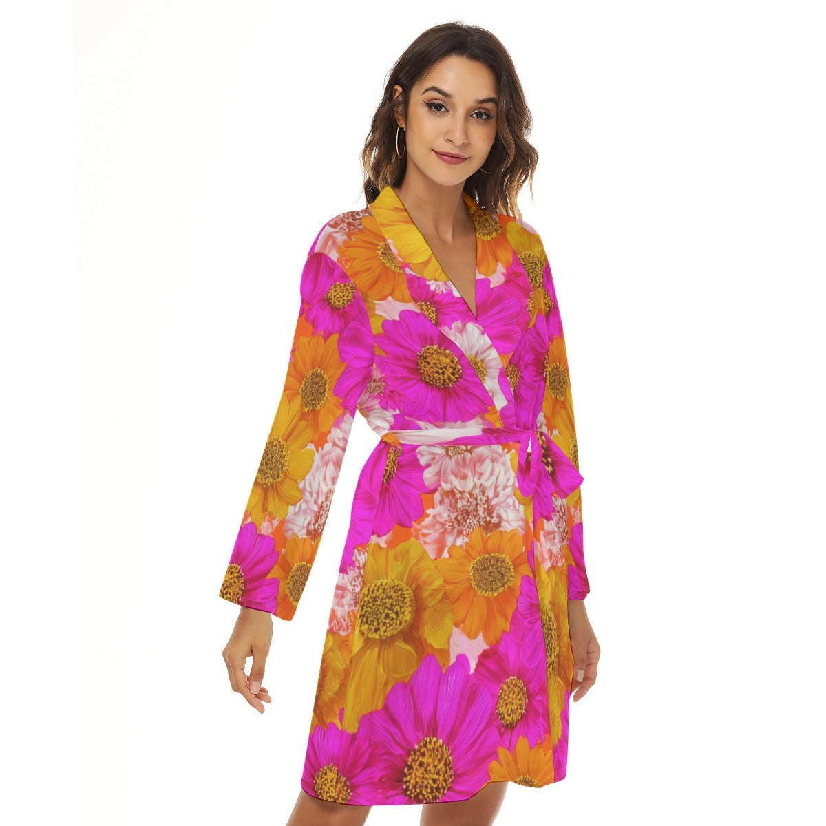 All-Over Print Women's Small Robe