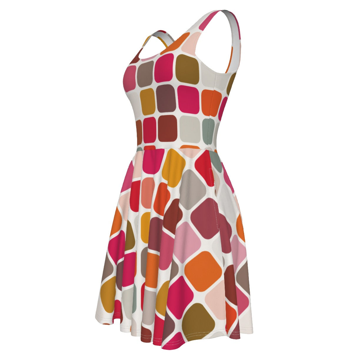 All-Over Print Women's Tank Vest Dress