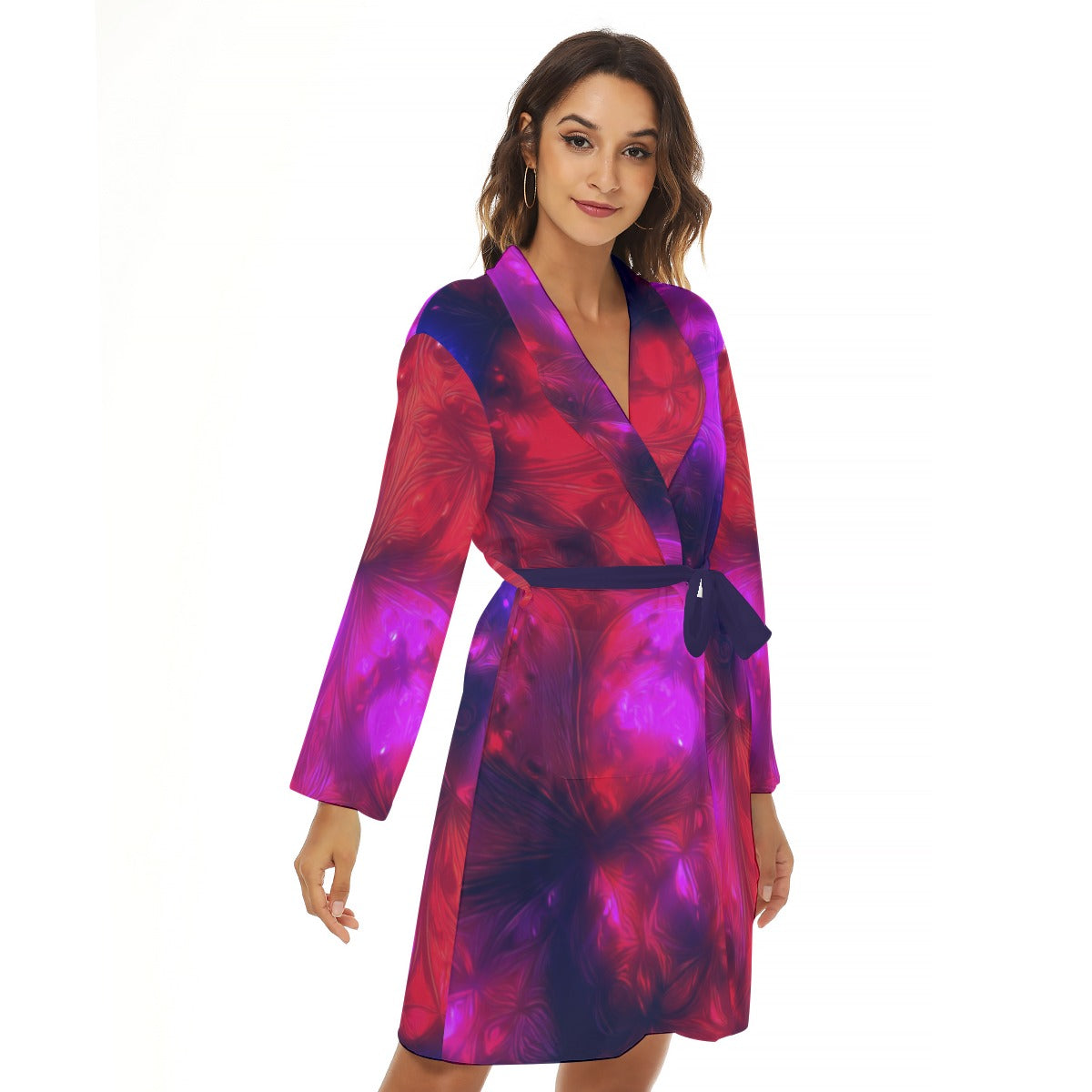 All-Over Print Women's Small Robe