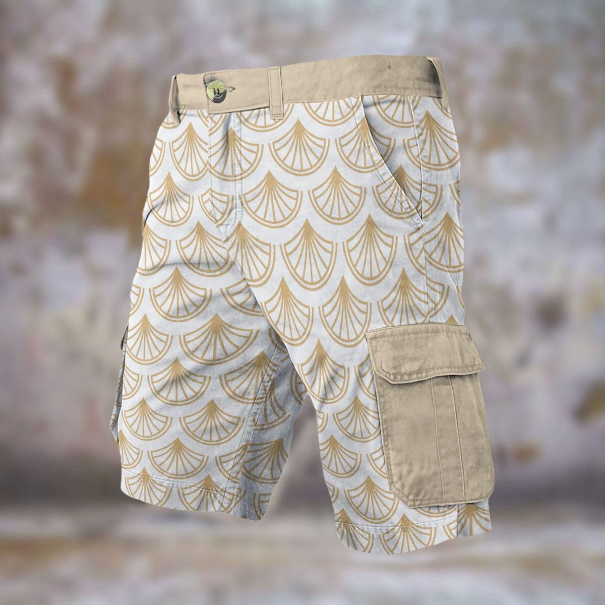 All-Over Print Men's Cargo Shorts