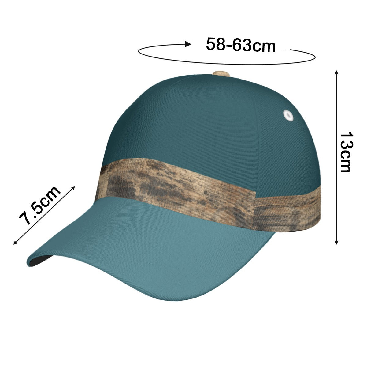 All-Over Print Peaked Cap