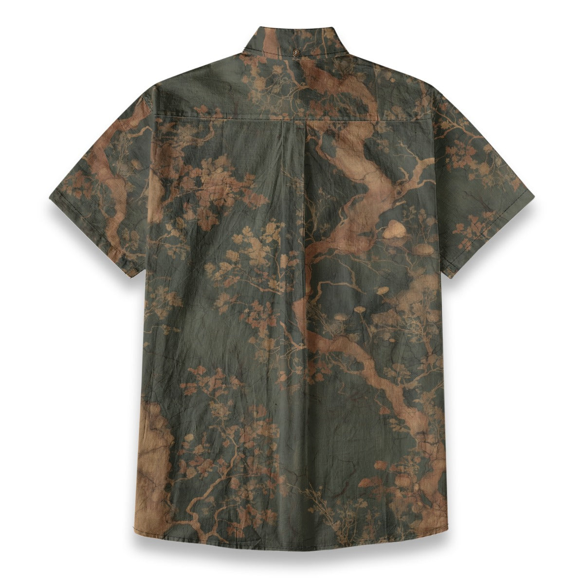 All-Over Print Men's Breathable Cotton Shirt|125GSM
