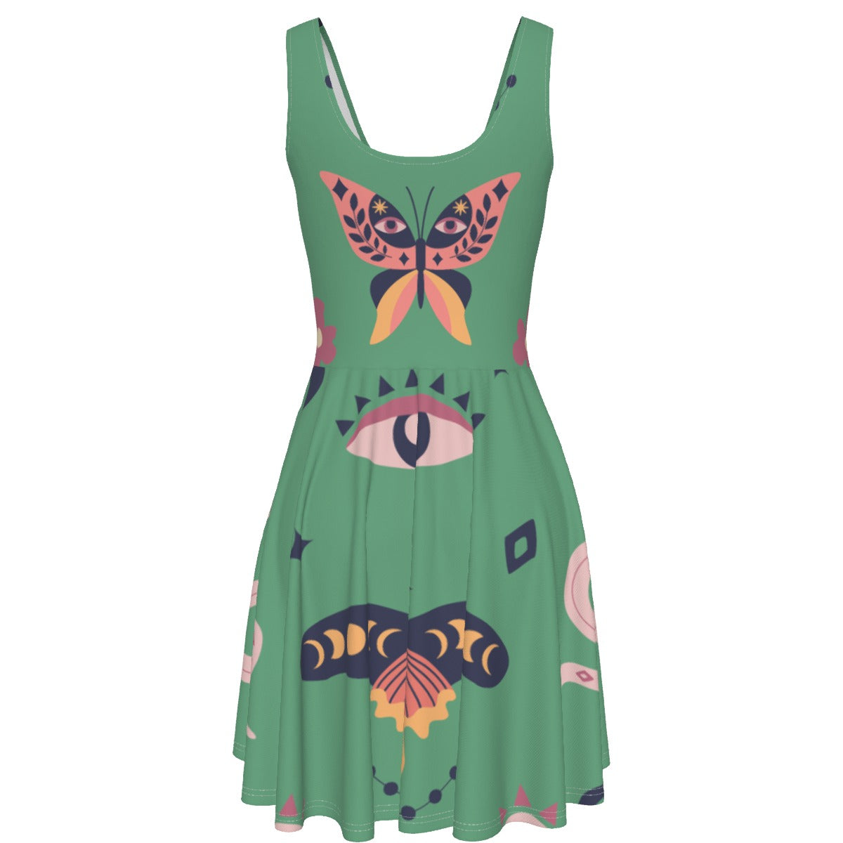 All-Over Print Women's Tank Vest Dress