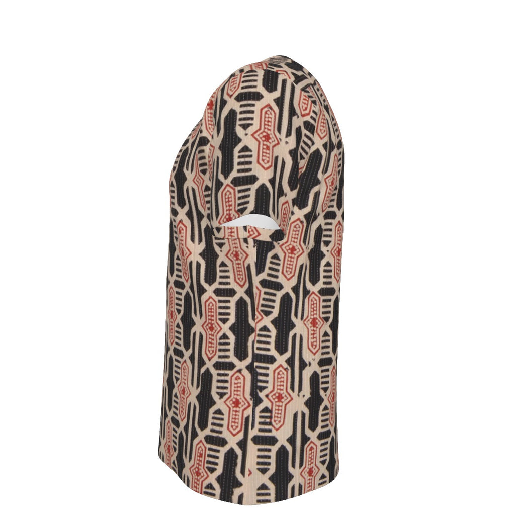 All-Over Print Men's O-Neck T-Shirt | 190GSM Cotton