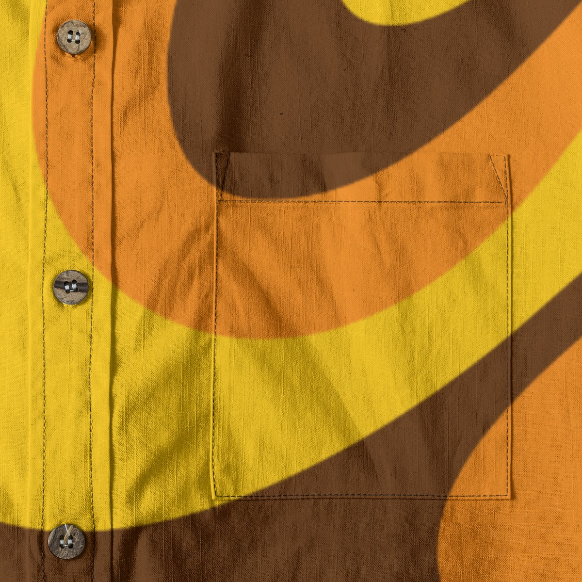 All-Over Print Men's Breathable Cotton Shirt|125GSM
