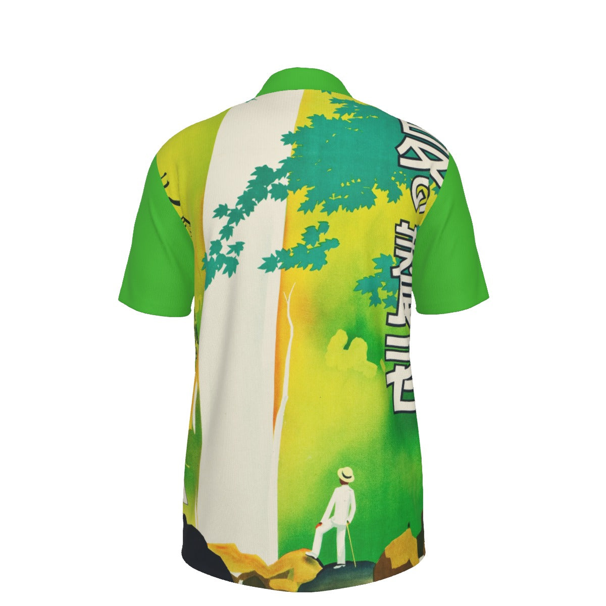 Men's Premium All-Over Print Athletic Polo Shirt