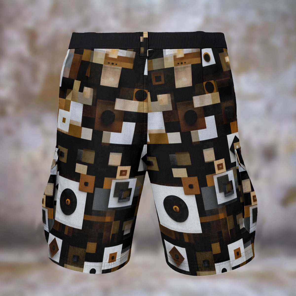 All-Over Print Men's Cargo Shorts