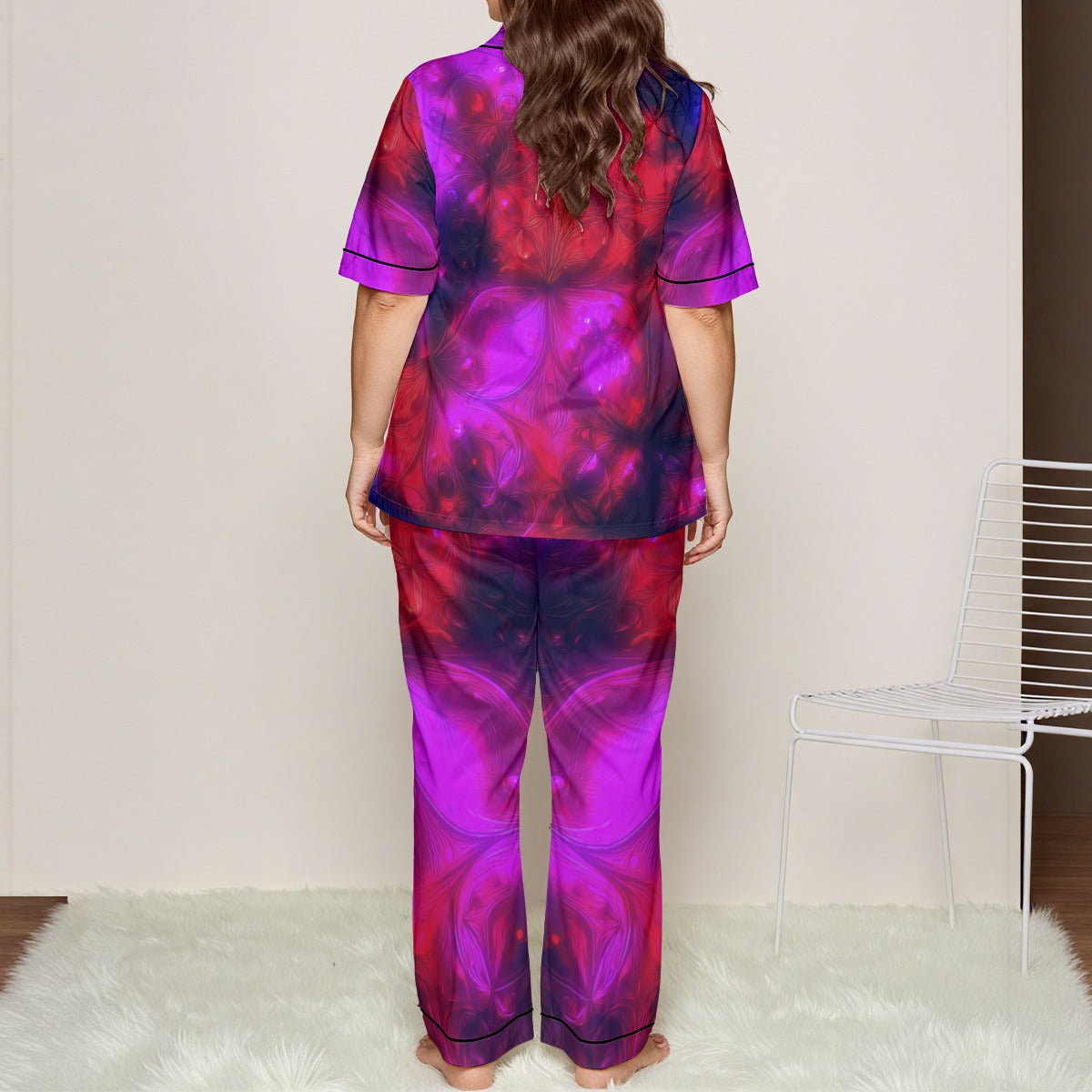 All-over print Women'S Trousers Pajamas Set