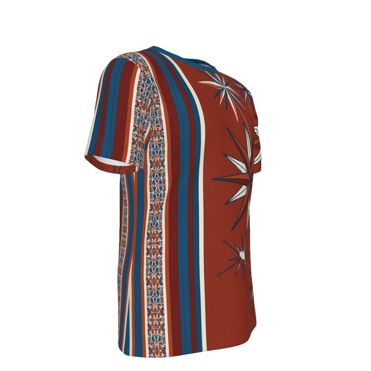 All-Over Print Men's O-Neck T-Shirt | 190GSM Cotton
