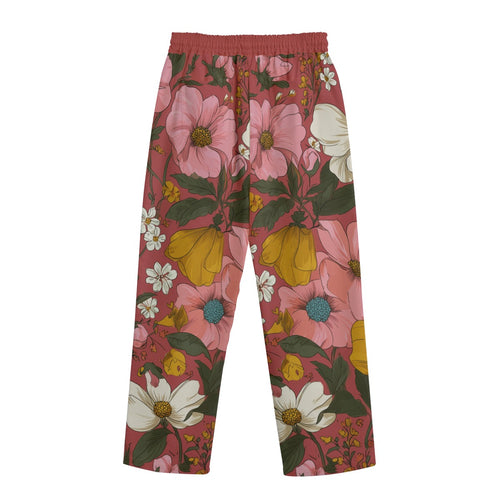All-Over Print Unisex Straight Casual Pants | 245GSM Cotton