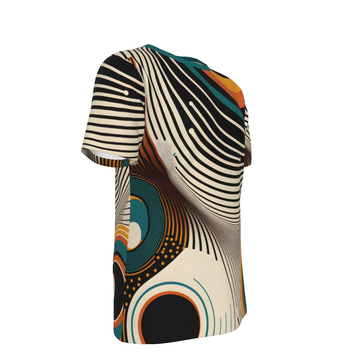 All-Over Print Men's O-Neck T-Shirt | 190GSM Cotton