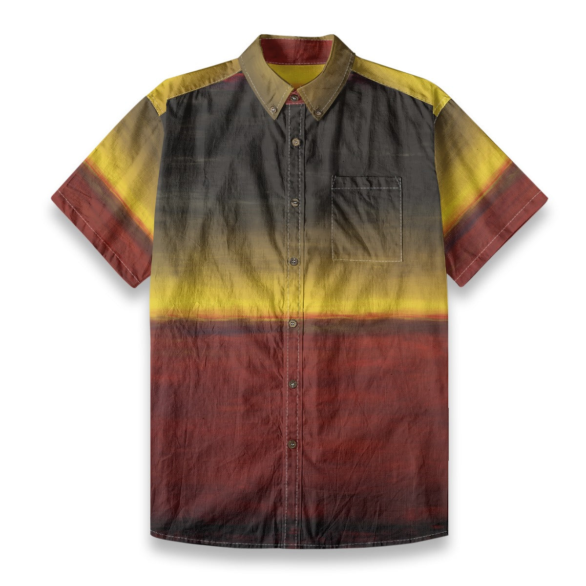 All-Over Print Men's Breathable Cotton Shirt|125GSM