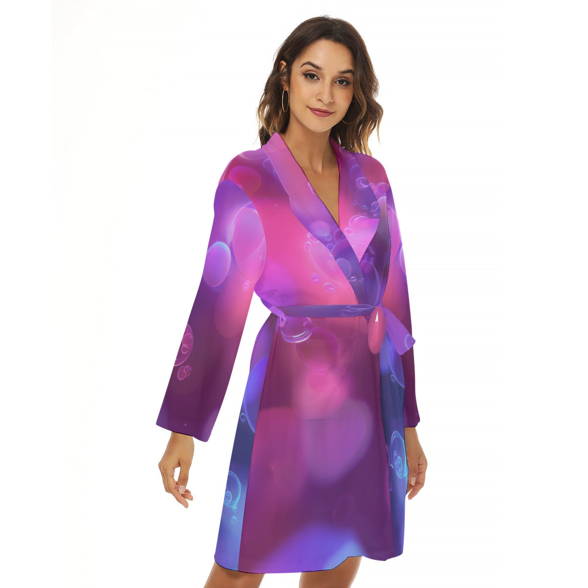 All-Over Print Women's Small Robe