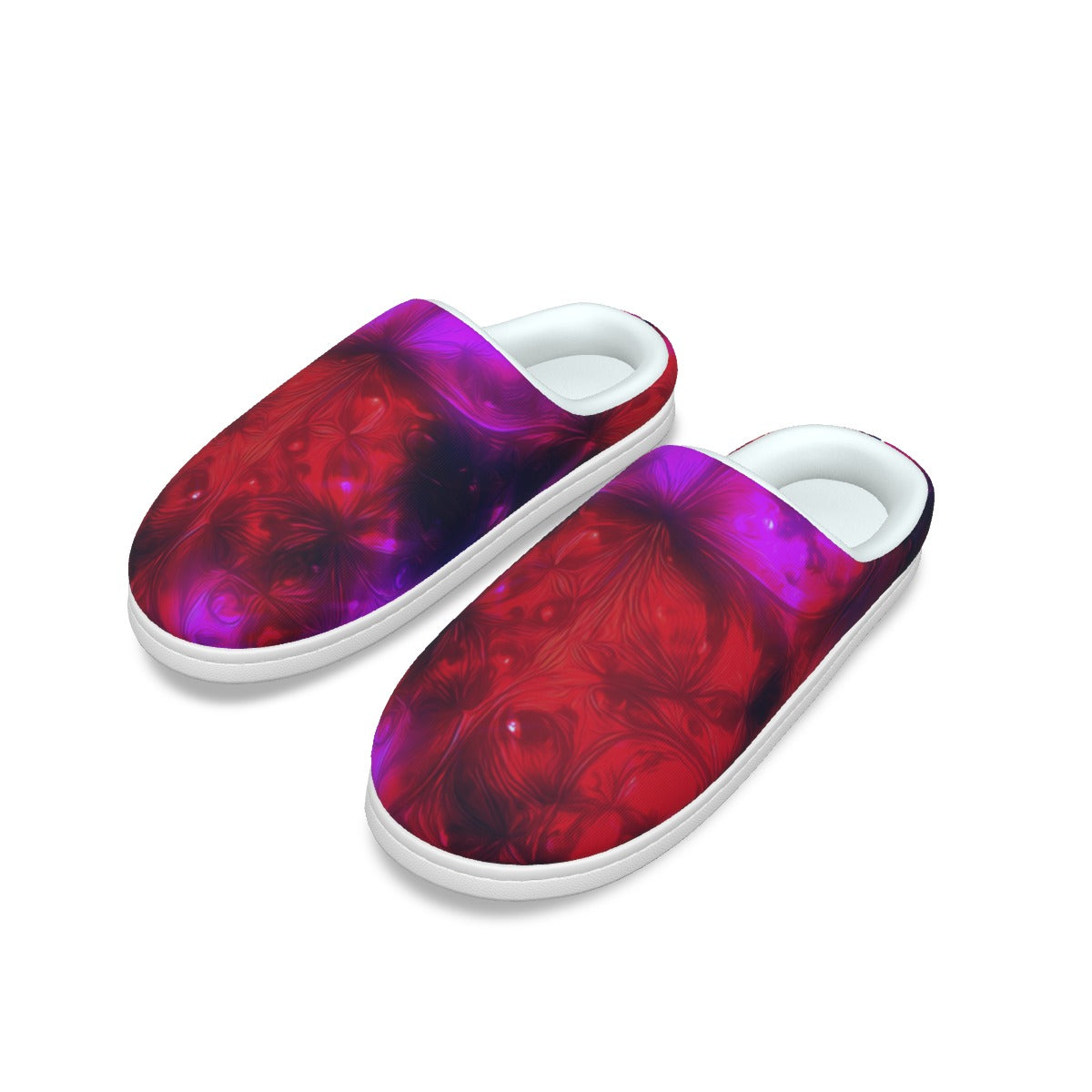 All-Over Print Women's Plush Slippers