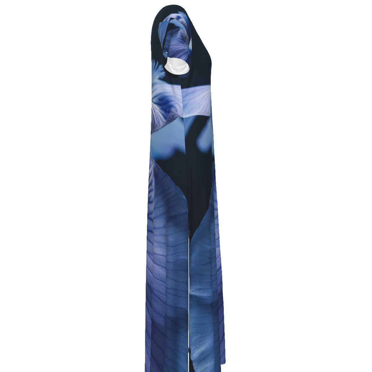 All-Over Print Women's V-neck Dress With Side Slit