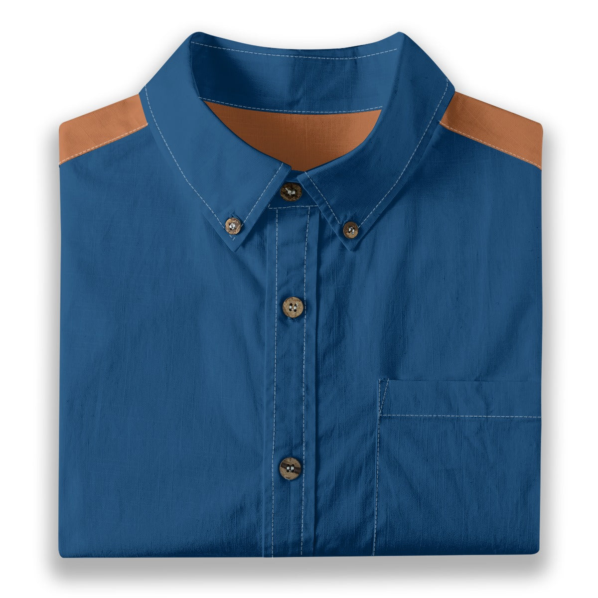 All-Over Print Men's Breathable Cotton Shirt|125GSM